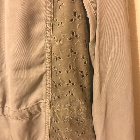 Max Jeans Jacket, NWT, sage green. Sz M - Picture 4 of 6